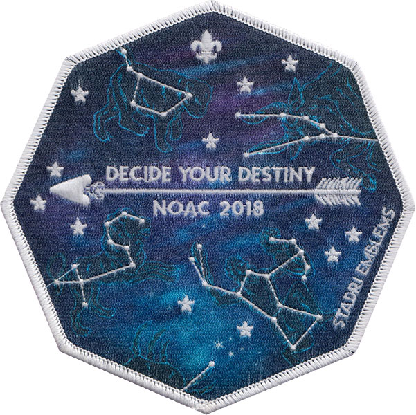 NOAC 2018 Limited Edition Constellation Patch