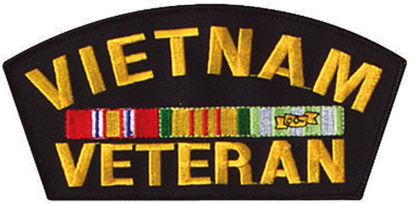 Stock Military Patch - Vietnam Veteran 