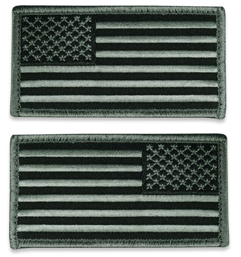 Tactical US Flag Patch (Full Length) - ACU