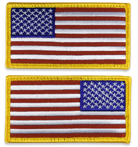 Tactical US Flag Patch (Full Length) - Standard Colors