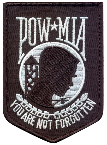 Stock Military Patch - Pow Mia