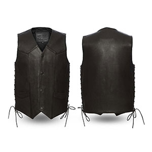 The Deadwood Men's High End Side Laces Vest