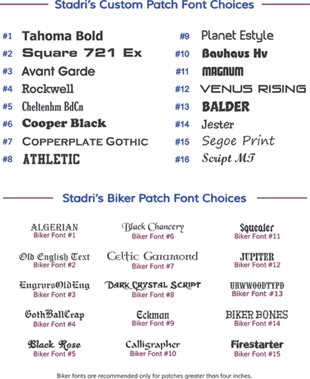 lids custom hat fonts