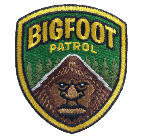 Bigfoot Patrol Patch by George Coghill