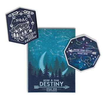 NOAC 2018 Merchandise - Patch Trifecta Set