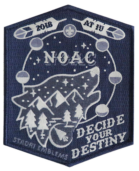 NOAC 2018 Limited Edition Wolf Patch