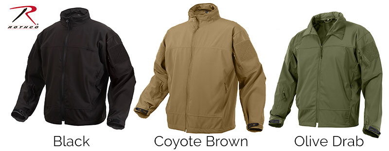 Tactical Gear - Covert Ops LightWeight Soft Shell Jacket