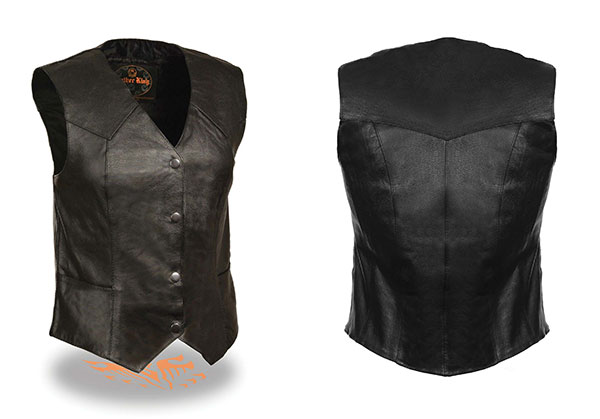 Ladies Classic Four Snap Vest