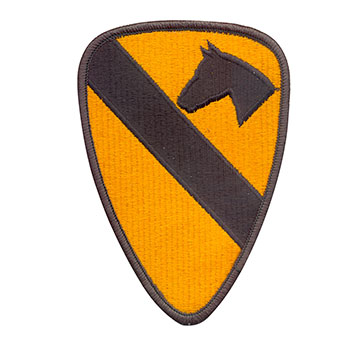 Stock Military Patch - First Calvary