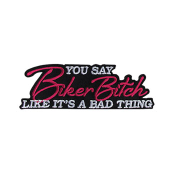Stock Biker Patch - Biker Bitch