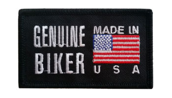 Stock Biker Patch - Genuine Biker