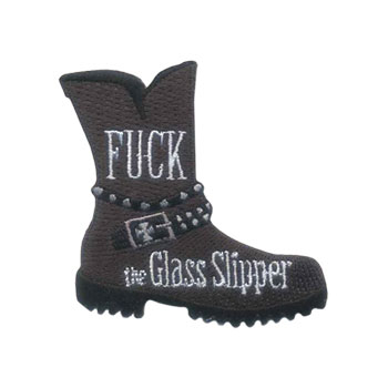 Stock Biker Patch - Fuck the Glass Slipper