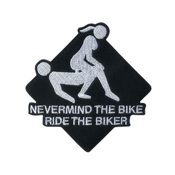 Stock Biker Patch - Nevermind the Bike
