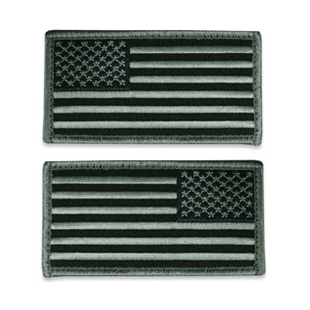 Tactical US Flag Patch (Full Length) - ACU