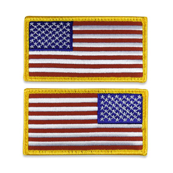 Tactical US Flag Patch (Full Length) - Standard Colors