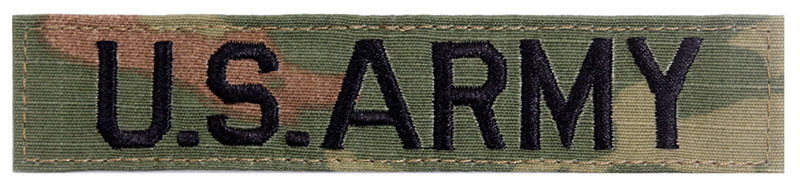 Military Name Tape - Army OCP