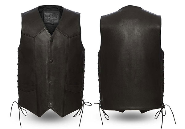 The Deadwood Men's High End Side Laces Vest