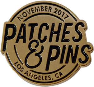 Patch & Pin Expo pin by Stadri Emblems