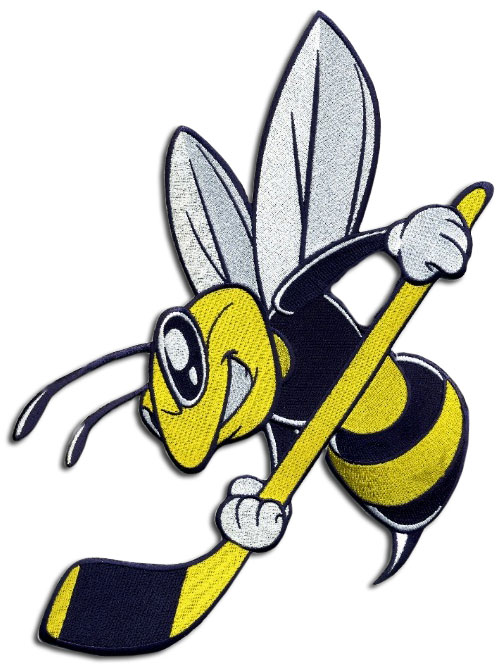 Bee Hockey Patch