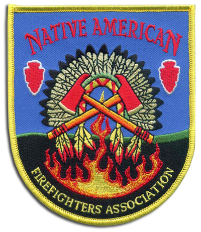 Native American Firefighter's Association patch