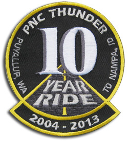 PNC Thunder Anniversary Patch