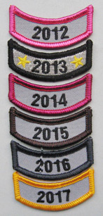 Year Rocker Patches