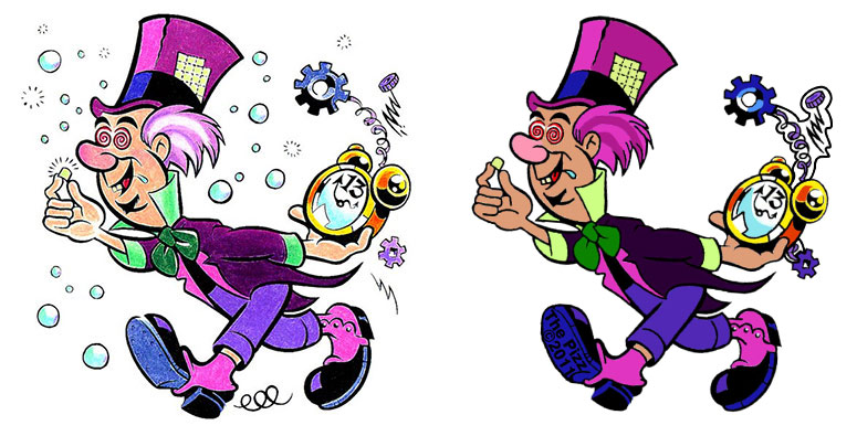 Mad Hatter Artwork For Patch