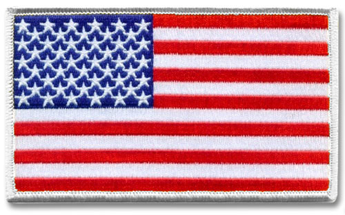 American Flag Patches