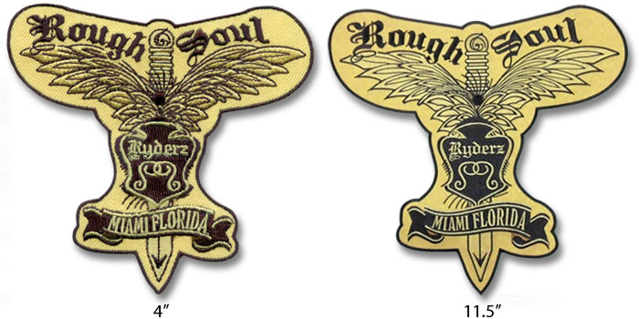 Size Variation in Embroidered Patches