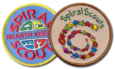 Spiral Scouts Patches