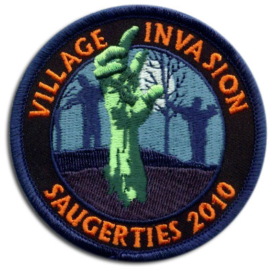 2010 saugerties zombie invastion patch