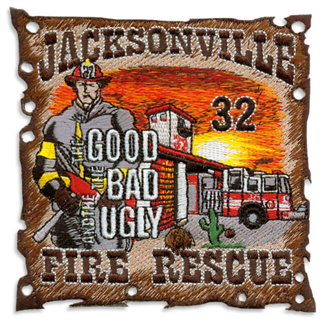 Custom Embroidered Patches for fire rescue ems and more