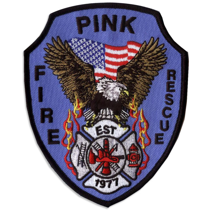 Kasson MN Minnesota Fire Dept Rescue EMS Sew On Patch Rare 4” Logo 