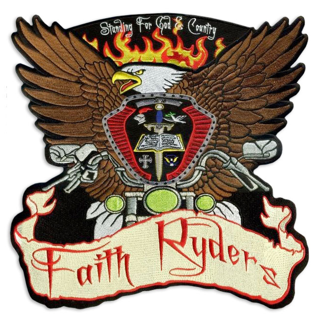 A FAMILY ALTAR embroidered biker patch motorcycle NEW! 