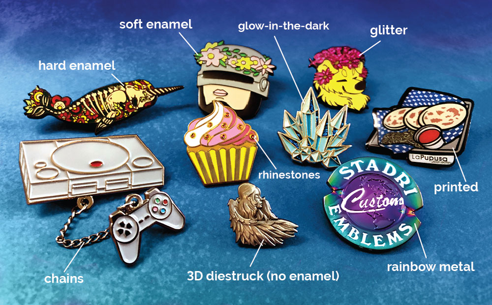 Custom Enamel Pins by Stadri Emblems