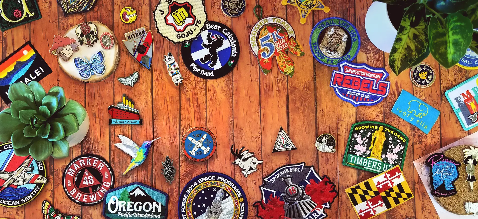 Custom Patches and Pins