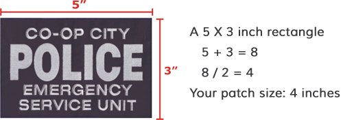 How to measure patch size