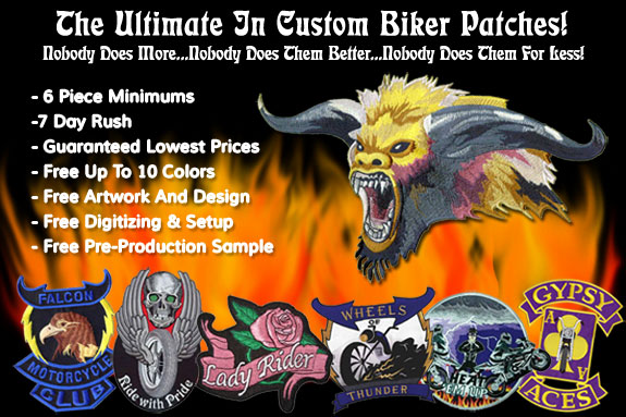 motorcycle patches