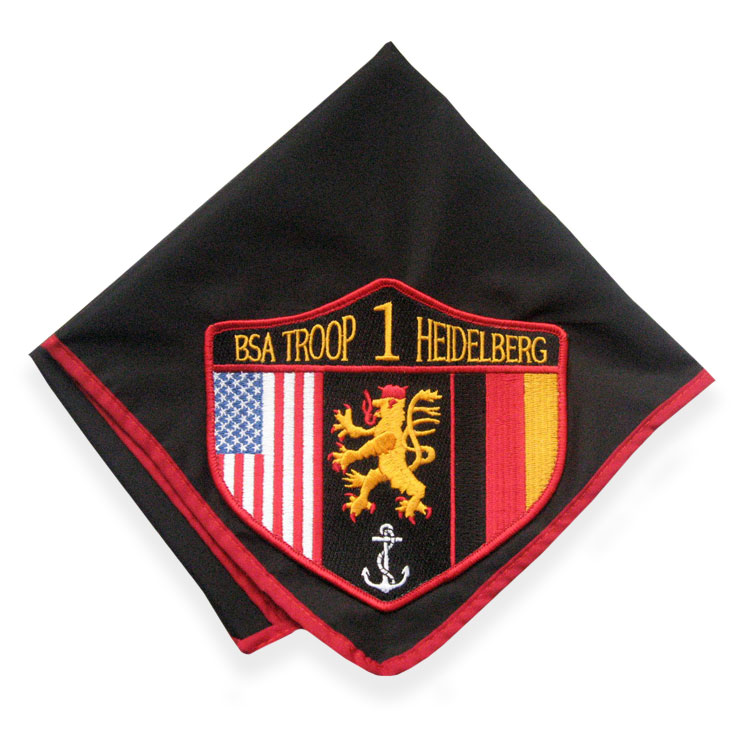 Neckerchief With Patch Attached